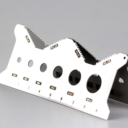 Stainless Steel Double-Sided Bolt Gauge Card(50% OFF)