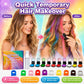 🌈12-Color Temporary Hair Chalk Applicator Set