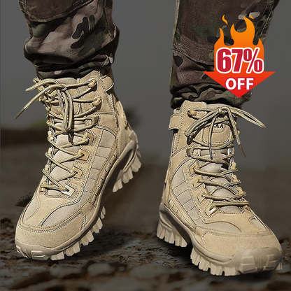 👢 Tactical Sports Boots - Waterproof & Non-Slip Grip, Reinforced Toe for Outdoor/Training/Military Use ⚡📦
