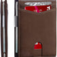 Elegant Anti-Theft Leather Wallet for Business Men