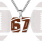 67 Number Pendant Necklace – A Statement Piece for Every Fashionista