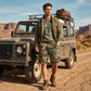 🔥 50% OFF NOW!⚡ Men's Studded Camo Cargo Shorts – Distressed, Multi-Pocket & Elastic Waist – Rugged Streetwear Cargo Shorts 🛹
