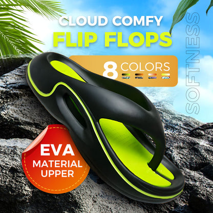 Comfortable Summer Flip Flops with Thick Soles