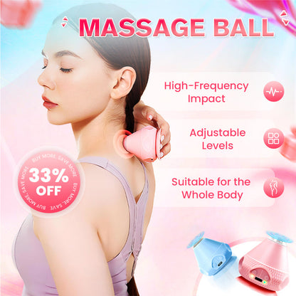 🔥Trigger Point Self-Massage Ball with Suction Cup – Perfect relaxation for muscles and body!