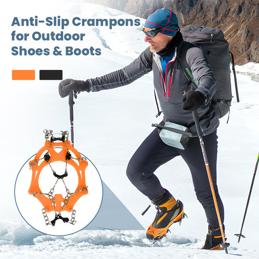 ❄️Hot Sale 49% OFF🔥Anti-Slip Crampons for Outdoor Shoes & Boots❄️