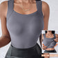 🏆Last Day Special Price ＄14.99!!💐Women's U Neck Thermal Tank Tops with Built-In Bra