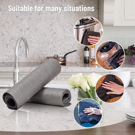 🔥Buy 5 Get 5 Free✨ Magic Cleaning Cloth, Reuseable Thickened Streak Free Magic Cleaning Wipes