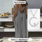 🥳2026 HOT SALE🥳Women's Casual Backless Spaghetti Strap Maxi Dress