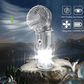 🔈🔈50%OFF🔥Portable Stretchable Solar Lithium Battery Electric Fan + Emergency Light
