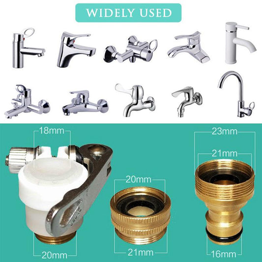 🔥HOT SALE🔥Universal 3-In-1 Brass Hose Connection Set