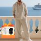 📢📢60% OFF !!!Men's Hooded Casual Loose Top & Pants 2-Piece Set