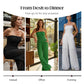Strapless Crinkle Wide-Leg Jumpsuit