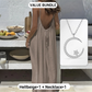🥳2026 HOT SALE🥳Women's Casual Backless Spaghetti Strap Maxi Dress