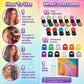 🌈12-Color Temporary Hair Chalk Applicator Set