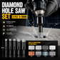 🥳2026 HOT SALE🥳💞50K+ SOLD!🪚🛡️ 50% OFF! Diamond Drill Bits Set – 5‑16mm sizes, hex shank fits most drills. Dry or wet use – smooth, precise holes every time! 💎💪