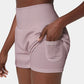 ✨️2025 Hot Sale 49% OFF🥰High Waisted 2-in-1 Yoga Shorts & Side Pockets