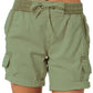 High-waisted loose shorts for women