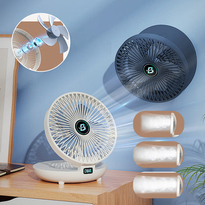 🎁Hot Sale 49% OFF⏳Household Dual-use Suspension Adjustable Fan