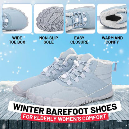 🔥 HOT SALE🔥 NON-SLIP & WATERPROOF WINTER BAREFOOT SHOES (UNISEX)