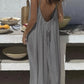 🥳2026 HOT SALE🥳Women's Casual Backless Spaghetti Strap Maxi Dress