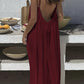 🥳2026 HOT SALE🥳Women's Casual Backless Spaghetti Strap Maxi Dress