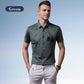 ❄️Men's Business Ice Silk Short Sleeves Button Down Shirt🔥
