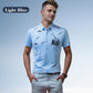❄️Men's Business Ice Silk Short Sleeves Button Down Shirt🔥