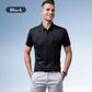 ❄️Men's Business Ice Silk Short Sleeves Button Down Shirt🔥
