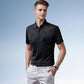 ❄️Men's Business Ice Silk Short Sleeves Button Down Shirt🔥