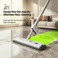 360° Hands-Free Rotating Flat Mop