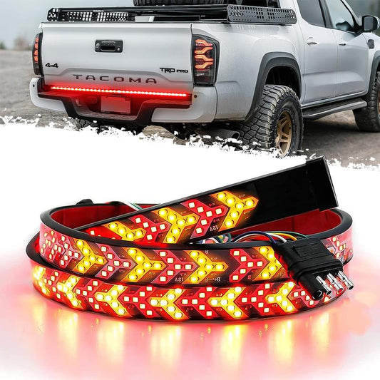 Automatic turn signal LED lamp strip