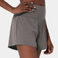 ✨️2025 Hot Sale 49% OFF🥰High Waisted 2-in-1 Yoga Shorts & Side Pockets