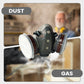 ⏳Time-limited Special⌛Activated Carbon Anti-Dust Double Tank Gas Mask
