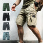 Men’s  Oversized Shorts with Multiple Pocket