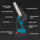 🔥Limited Time Promotion 50% OFF🔥6-inch Cordless Mini Chainsaw with 2 Batteries