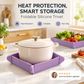 🍳 50% Off Now 🧲 Magnetic Silicone Trivet — Foldable Pot Mat & Mini Tray ✨