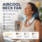🥳2026 HOT SALE🥳💞50K+ SOLD!🍃💨 50% OFF! Neck Air Conditioner Fan – Ultra‑quiet, 360° rotating, 3 speeds. Hands‑free cooling, long battery. Summer essential! 😎🌬️