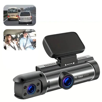 🚗Dash Cam with 150° wide-angle and 1080p dual lens