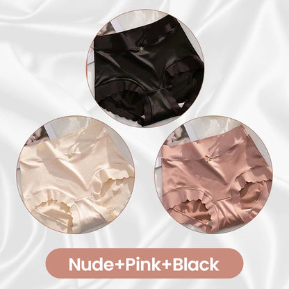 🔥Buy 2 Get 1 Free🔥Premium Satin Antibacterial Moisture-absorbing Panties