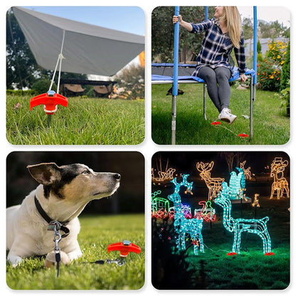 🔥Hot Sales - 49% OFF🔥8" Screw-in Tent Stakes Ground Anchors