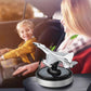 Airplane Solar Energy Rotating Car Air Freshener Scents Diffuser Ornament