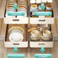 Dish Storage Pull Out Drainer Rack