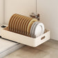 Dish Storage Pull Out Drainer Rack