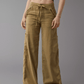 🔥2025 NEW 50% OFF💝Linen-Blend Wide-Leg Cargo Pant