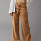 🔥2025 NEW 50% OFF💝Linen-Blend Wide-Leg Cargo Pant