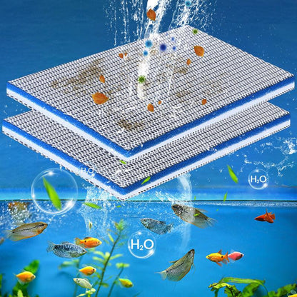 🐠💧Limited-time Special Offer🎉 Professional 8D High Density Fish Tank Filter Foam - Buy More Get More Clearer Water Healthier Fish