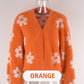 Women's Trendy Floral Knit Cardigan Sweater