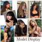 💥Limited Time Big Sale 49% OFF💥 Natural Hair Toppers with Bangs for Women
