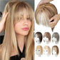💥Limited Time Big Sale 49% OFF💥 Natural Hair Toppers with Bangs for Women