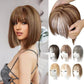 💥Limited Time Big Sale 49% OFF💥 Natural Hair Toppers with Bangs for Women